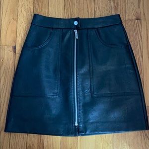 Leather Skirt